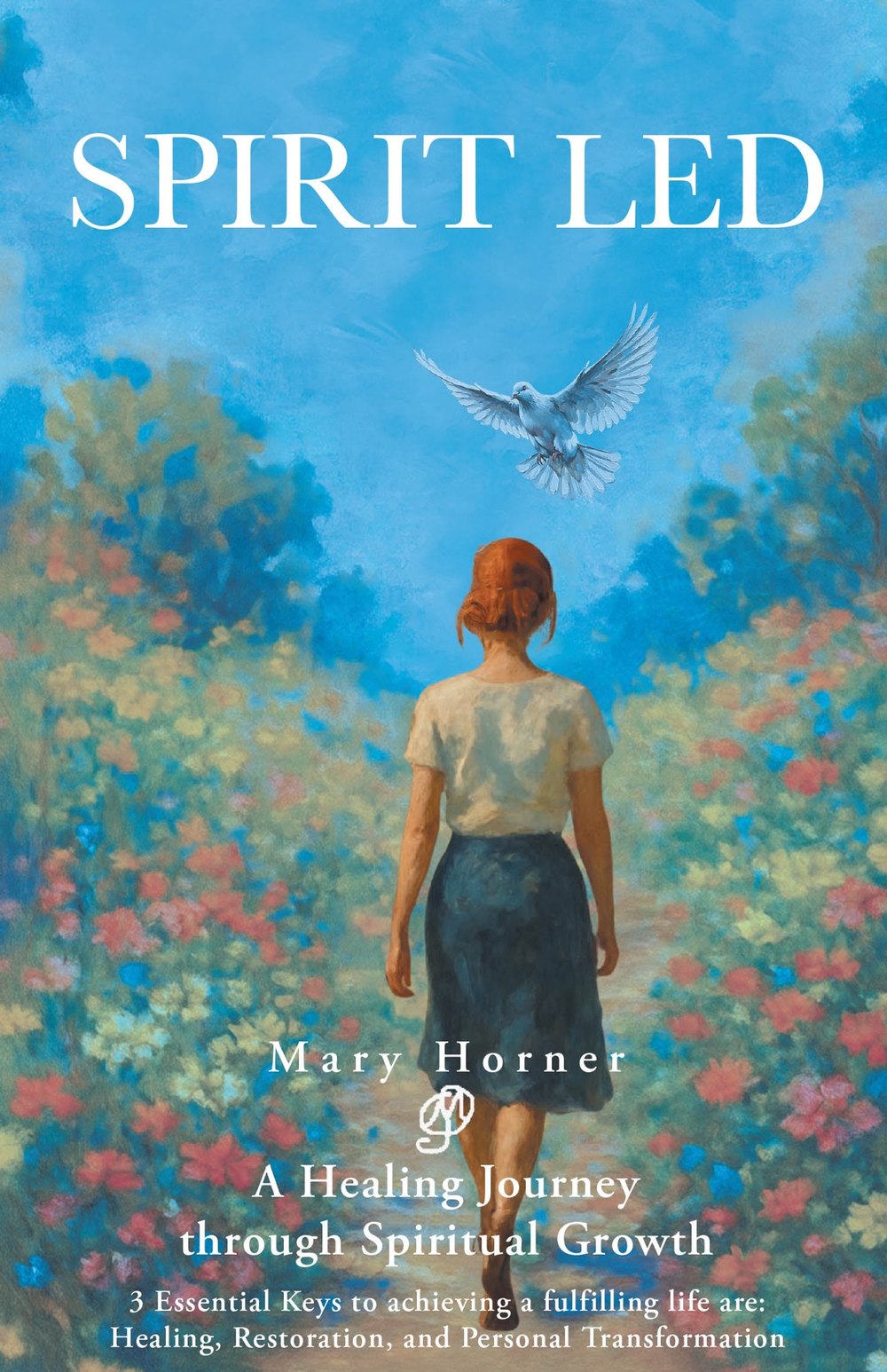 Cover of Spirit Led: A Healing Journey through Spiritual Growth by Mary A. Horner